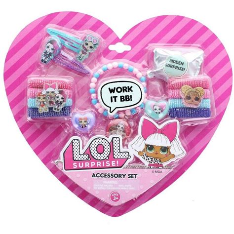 MGA Entertainment LOL Surprise 14-Piece Fashion Accessory Set in 2021 | Hello kitty jewelry ...