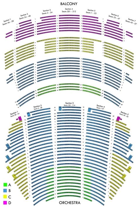 Seating Map Sheas Performing Arts Center with Sheas Performing Arts Center Seating Chart # ...