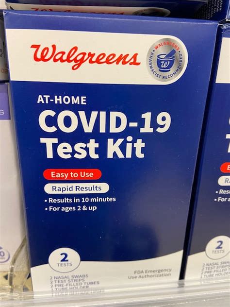 Walgreens COVID test kit by dth1971 on DeviantArt