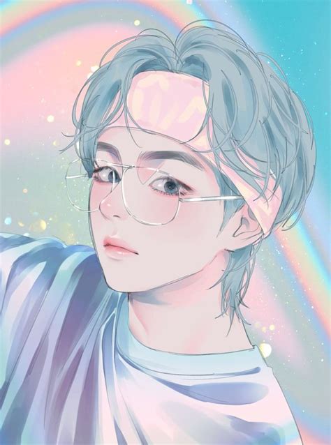 하앙 on Twitter | Bts drawings, Taehyung fanart, Bts fanart