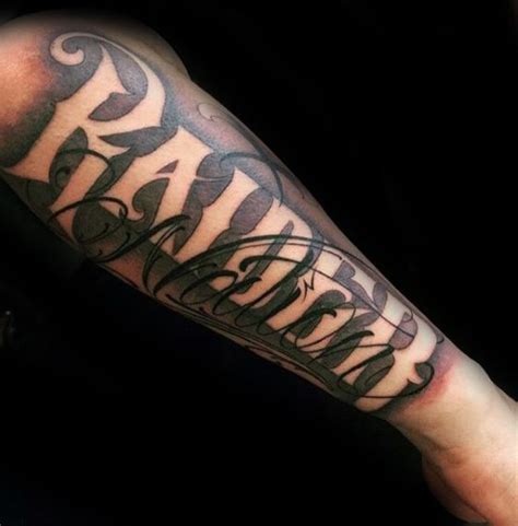 Negative Space Script Lettering Oakland Raiders Mens Tattoos Chest Tattoo Lettering, Tattoo Font ...