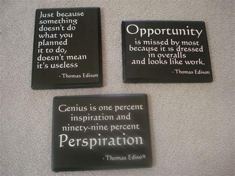 Rainy Tuesday Mornings: Edison Quotes