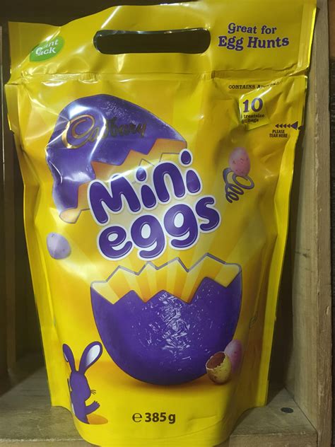 1.1Kg of Cadbury Mini Eggs (3x385g Pouches) & Low Price Foods Ltd