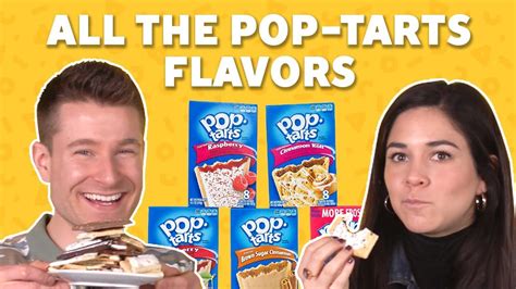 We Tried All the Pop-Tarts Flavors | Taste Test | Food Network - YouTube