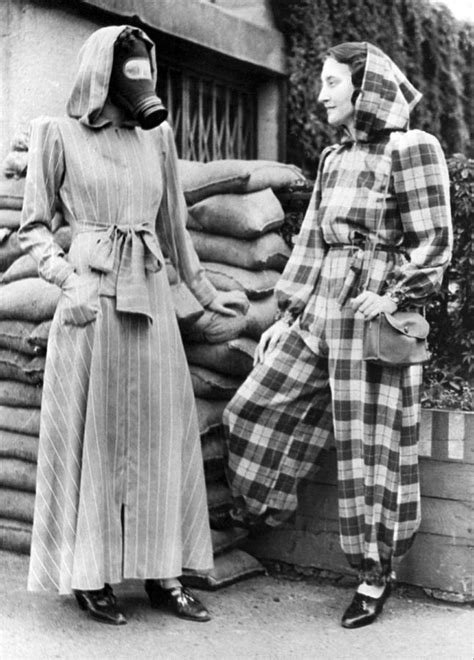 The Latest In Wartime Fashion Photograph by Underwood Archives