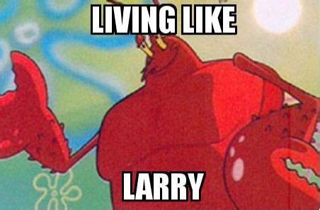 Living like Larry | Larry tattoos, Mood pics, Spongebob tattoo