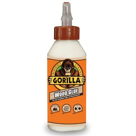 8 Oz Gorilla Glue 6200002 Natural Gorilla Glue Wood Glue | Adhesives ...