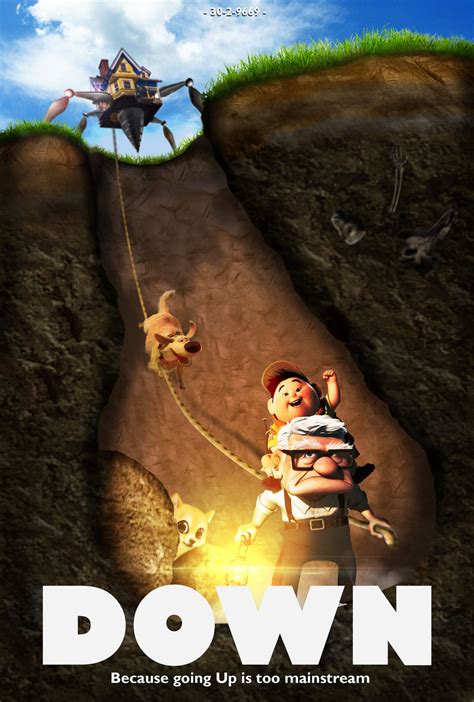 DOWN ( Up movie parody poster) by Haanh2an on DeviantArt