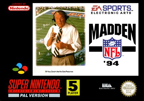 Madden NFL '94 Details - LaunchBox Games Database