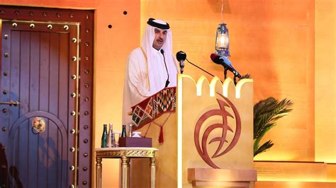 Opening Speech by: H.H. Sheikh Tamim Bin Hamad Al-Thani, Amir of the State of Qatar - YouTube