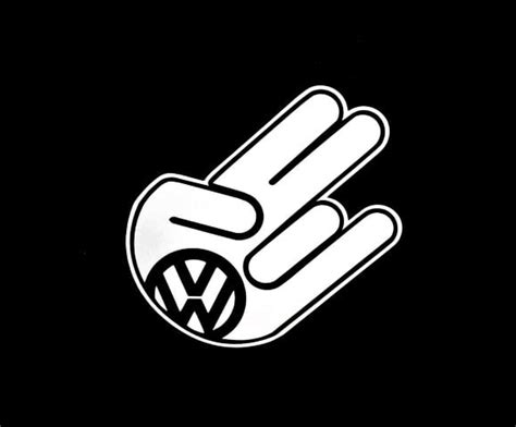 Vw Volkswagen Shocker Window Decal Sticker A2 | Custom Made In the USA | Fast Shipping