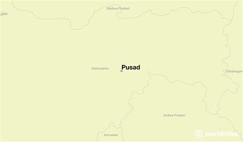 Where is Pusad, India? / Pusad, Maharashtra Map - WorldAtlas.com