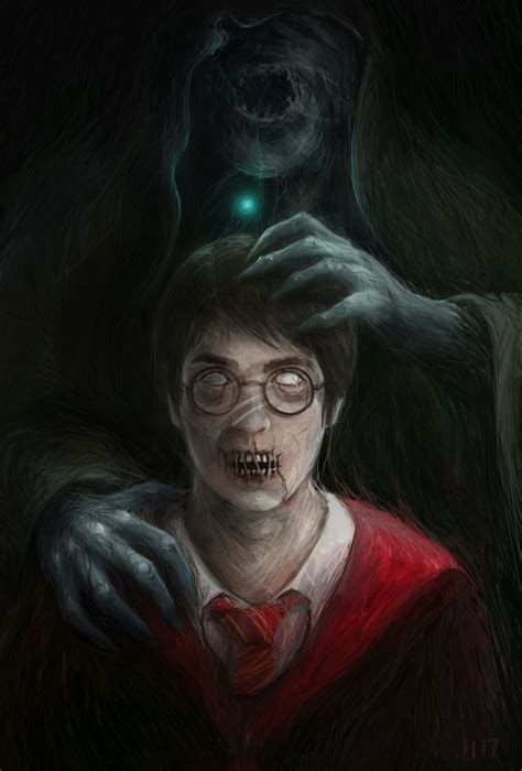 Harry Potter and Dementor's kiss on Behance