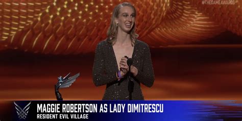 Maggie Robertson Wins Performance Of The Year For Lady Dimitrescu At ...