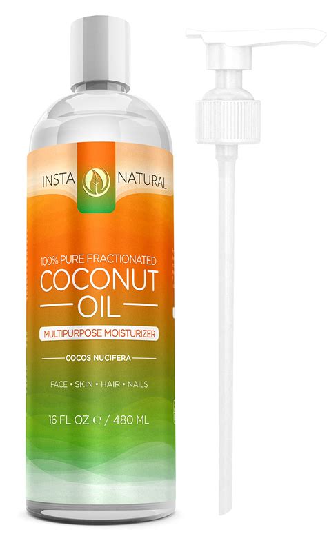 100% Pure Fractionated Coconut Oil - Liquid Moisturizer for Skin Face Body & ... | eBay