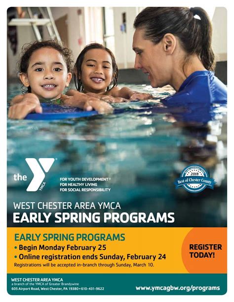 West Chester Area YMCA Early Spring Program Guide 2019