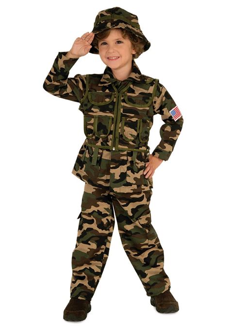 Kids Army Costume