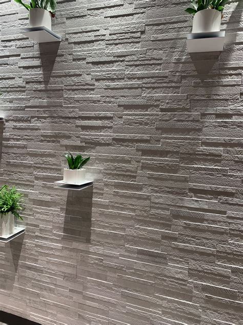 Dark Grey Quartz Split Face Effect Outdoor Porcelain Wall Tile ...