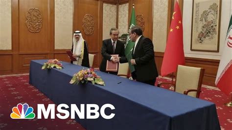 Iran and Saudi Arabia agree to restore diplomatic relations - YouTube