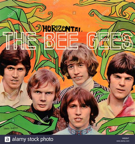 The Bee Gees - original vinyl album cover - Horizontal - 1968 Stock ...