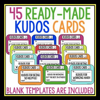 CLASSROOM MANAGEMENT: KUDOS REWARD SYSTEM by Presto Plans | TpT