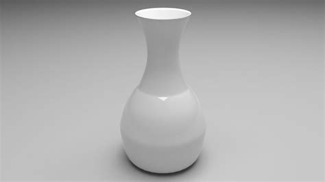 White Ceramic Vase 3D model | CGTrader