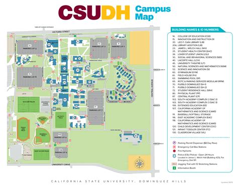 Dominguez Hills Campus Map - Draw A Topographic Map