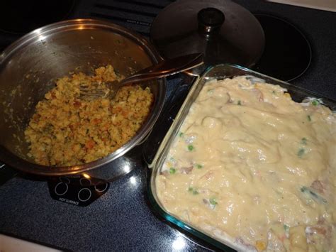 Stove Top Stuffing Chicken Bake | Stove top stuffing recipes chicken ...