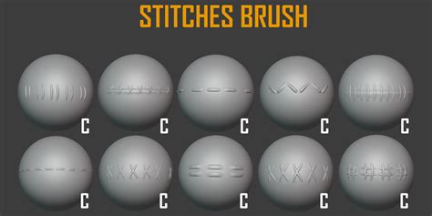 Blender Fabric Brushes. 90+ Sculpting Brushes - Blender Market