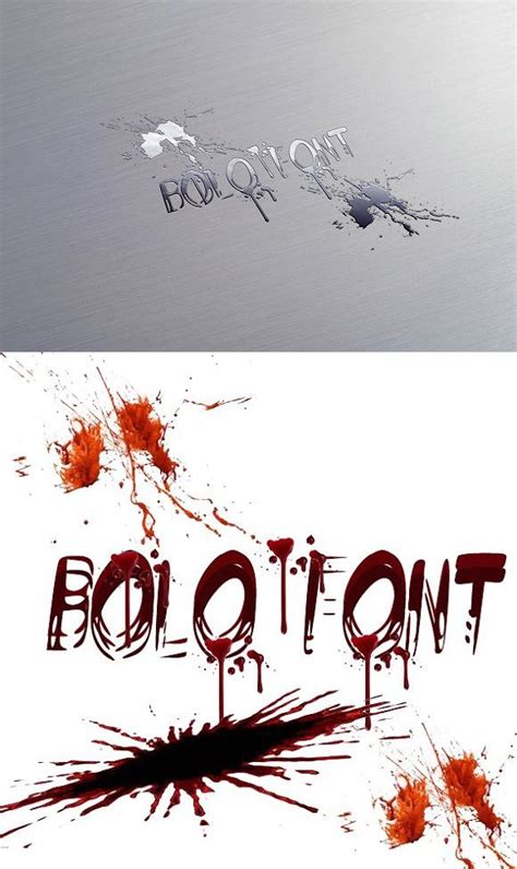 BLOOD FONT | Blood font, Signature fonts, Fonts