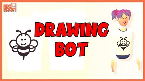 How to Use a DRAWING BOT to Print Custom Shirts in Rec Room Tutorial - YouTube