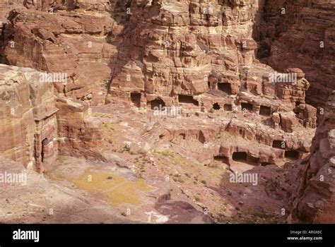 Petra Jordan. Ancient city in caves Stock Photo - Alamy