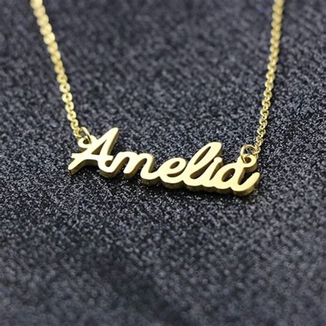 Hand Crafted | Jewelry | Amelia Name Necklace | Poshmark