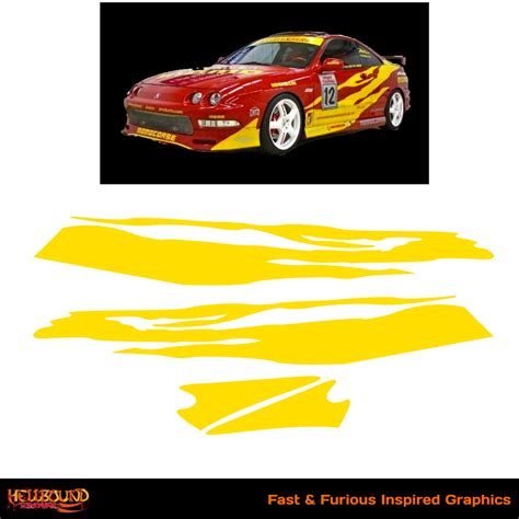 Fast and Furious Integra Inspired Decals – Hellbound Graphics