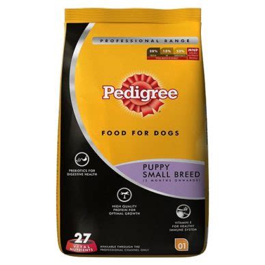 Pedigree Professional Puppy Small Breed Dog Food 3 KG Pack at Best Price