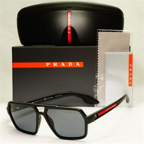 Prada | Accessories | Prada Black Polarized Mens Sunglasses | Poshmark