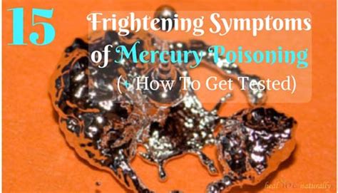 15 Frightening Symptoms of Mercury Poisoning (+ How To Get Tested) | healYOUnaturally