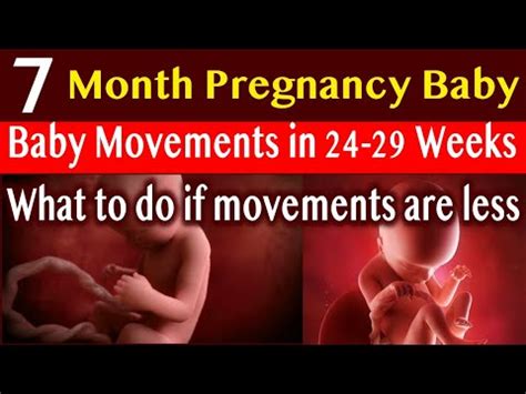 7 Month Pregnancy Baby Movements And Developments | What To Do When ...