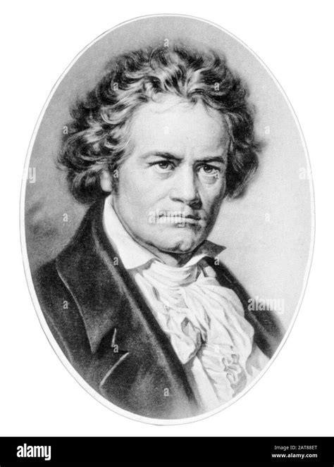 Portrait of Ludwig van Beethoven (1770-1827), German Composer, 1902 ...