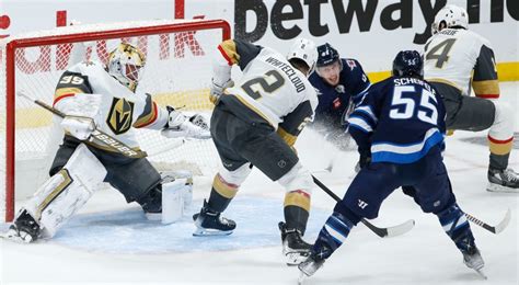 Amadio scores in double OT as Golden Knights beat Jets