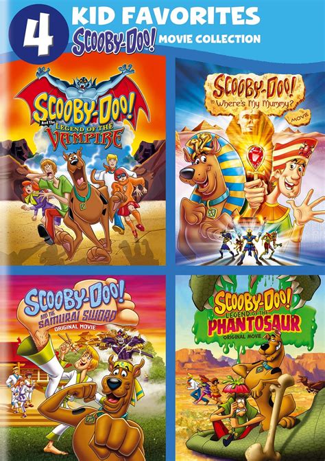 Best Buy: 4 Kids Favorites: Scooby Doo! Movie Collection