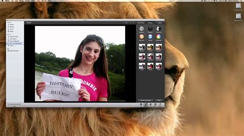 iPhoto- Editing photos tutorial - YouTube