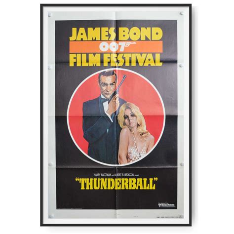 Thunderball (1965) One Sheet Film Festival Poster - Cinema Poster Gallery