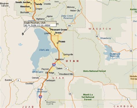 Eagle Mountain, Utah Map 2