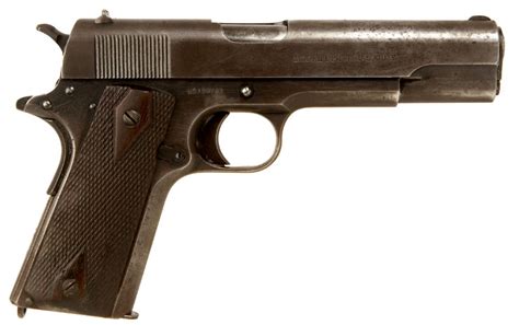 Deactivated Rare WWI US Colt M1911 Pistol with Original Holster - Allied Deactivated Guns ...