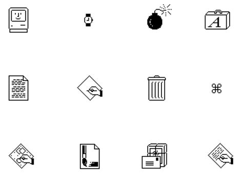 Susan Kare Icons