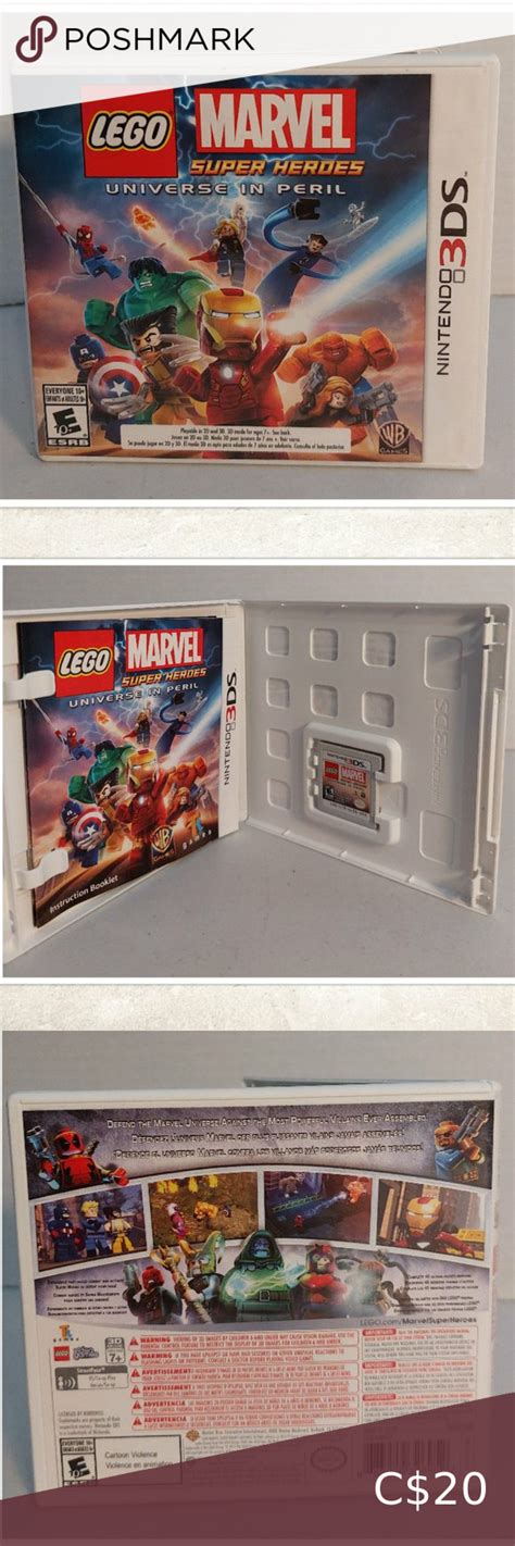 Nintendo 3DS : Lego Marvel Superheros - Universe in Peril in 2022 | Lego marvel, Lego super ...