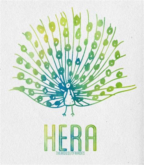 Hera Greek Goddess Symbol Peacock