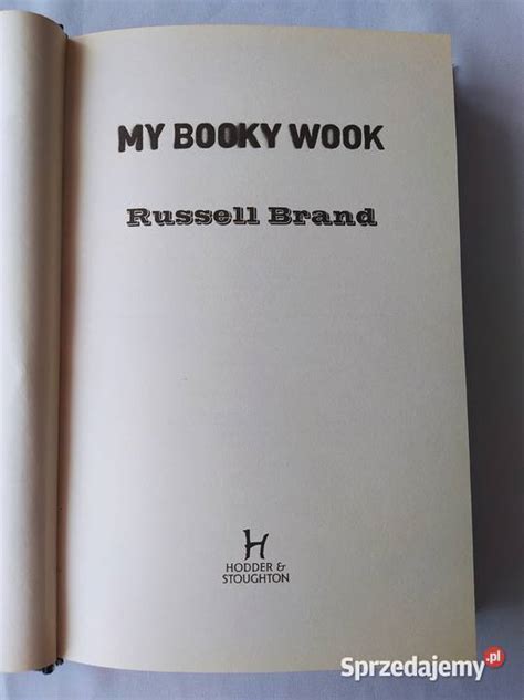MY BOOKY WOOK – Russell Brand Hajnówka - Sprzedajemy.pl