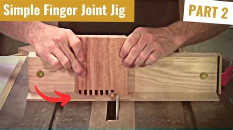 Build a Finger Joint Jig Part 2 - YouTube